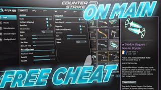 USING A FREE CHEAT ON MY MAIN ACCOUNT! BEST FREE HACK FOR CS2!