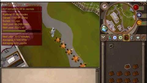 Runescape Firemaking Bot