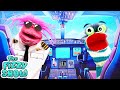 Phoebe Becomes A Pilot &amp; Takes Fizzy Around The World ✈️ 🌎 | Fun Videos For Kids