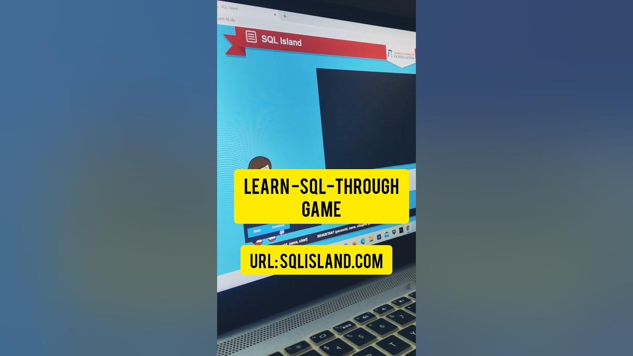 Learn Sql through game sqlisland.com. - YouTube