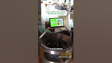 Tempat Sampah Ini Bisa Bedain Sampah Otomatis! Canggih Banget!