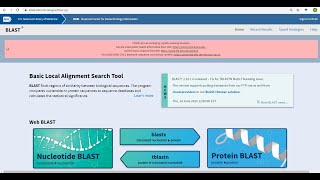 BLAST BASIC LOCAL ALIGNMENT SEARCH TOOL PART 1