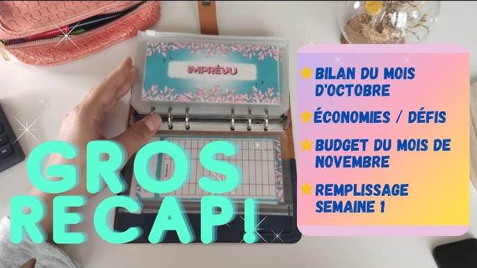 4 outils pour gérer son budget enveloppes format A5 – Ma boutique