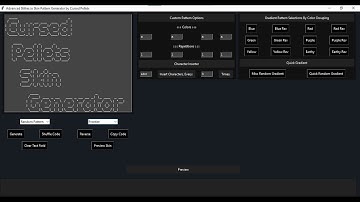 Advanced Slither.io Skin Pattern Generator by Cursed Pellets