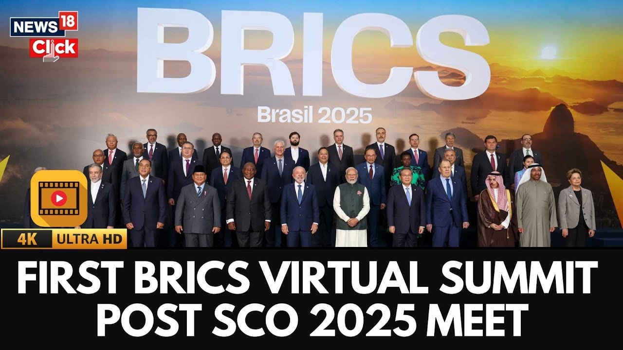 After SCO 2025 Success, Putin, Xi Jinping, Lula Addresses Virtual BRICS Trade Summit | 4K | N18G