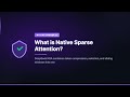 What is Native Sparse Attention?