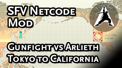 Street Fighter V: Gunfight vs Arlieth, Tokyo to California with NEW Altimor Netcode Mod