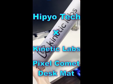 Pixel Comet Desk Mat by Hipyo Tech