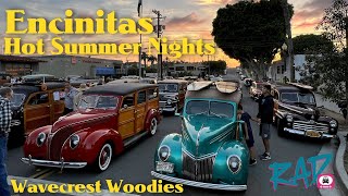RADtv Hot Summer Nights with Wavecrest Woodie Weekend in Encinitas California