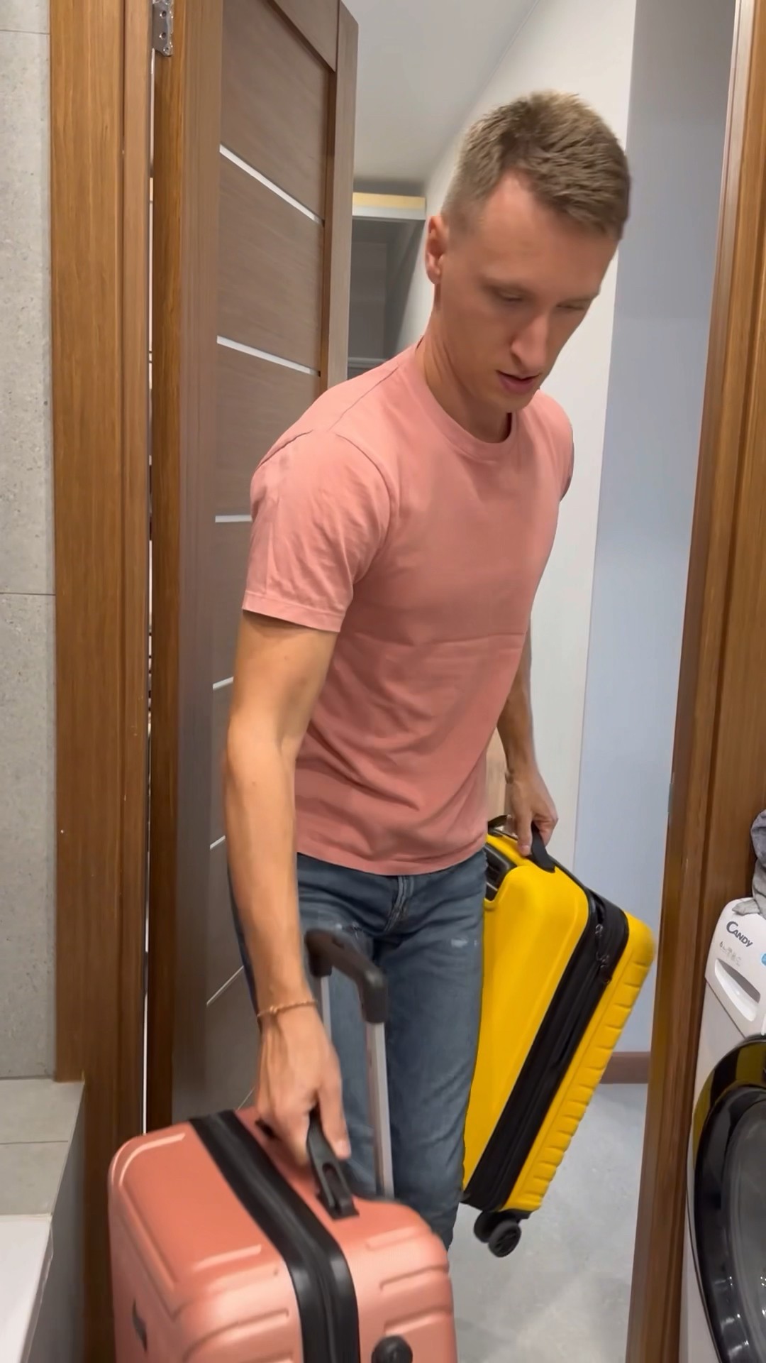 Where is he going??