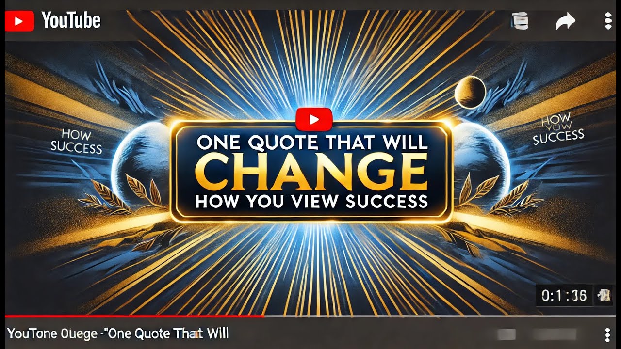 The One Quote That Will Redefine Your Path to Success 