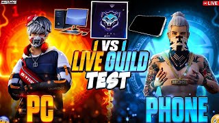 🔴FREE FIRE INDIA !! GUILD TEST 🤯Live With Guild Test🔥|| TEAMCODE 👀|| #freefirelive