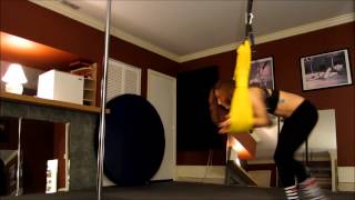 FlyGym + Pole - Flag Invert to Brass Monkey