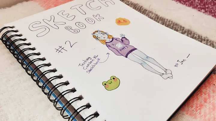 New Year, New Sketchbook?! | Canson XL Mix Media Sketchbook Review