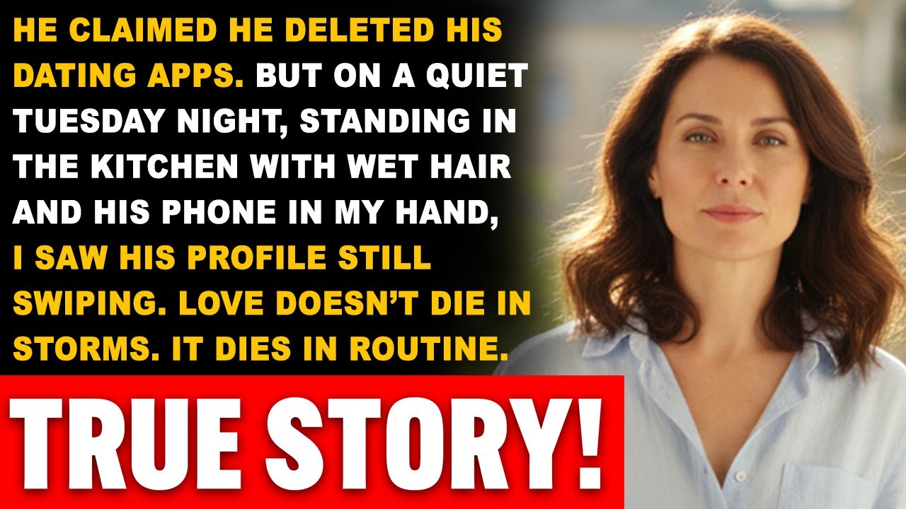 He Claimed He Deleted His Dating Apps. Then One Night, She Found His Profile Still Swiping