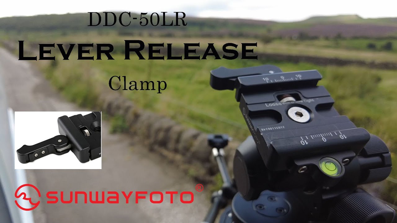 DDC-50LR 50mm Arca Swiss Lever Release Clamp,UNC3/8