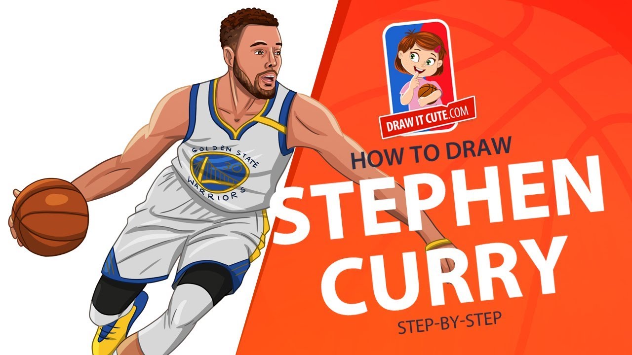 How to draw Stephen Curry  NBA step-by-step guide by drawitcute on  DeviantArt