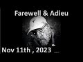 Ict twitter space  final ict shotgun saturday  farewell  adieu  nov 11th 2023