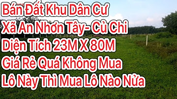 BĐS Quang Minh Đất Đẹp Giá Rẻ: Bán đất 1850m Củ Chi - Lô này không mua thì mua lô nào nữa