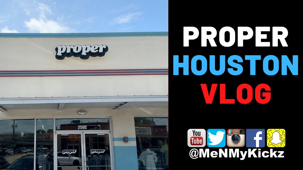 Proper Houston Vlog · Shoe Shopping in Houston, TX ·  Exploring Houston Heights
