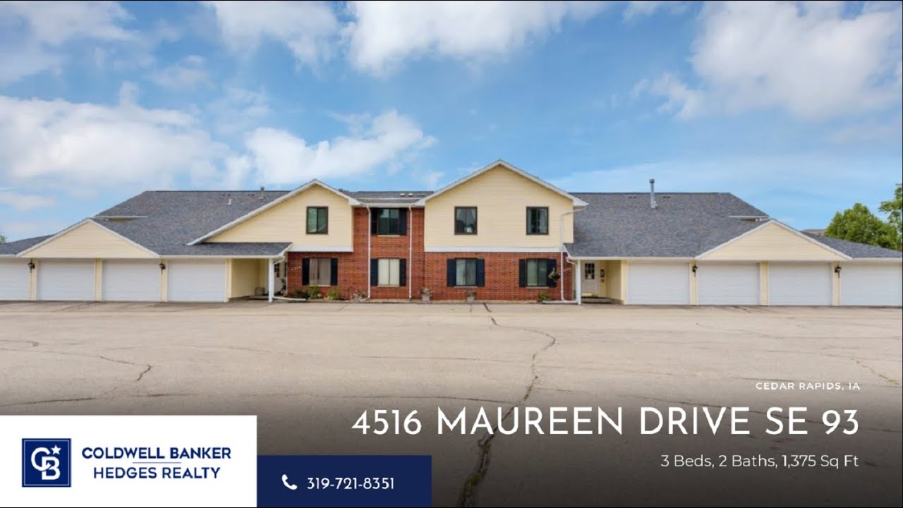 4516 MAUREEN DRIVE SE 93, CEDAR RAPIDS, IAMLS 2305145 Coldwell