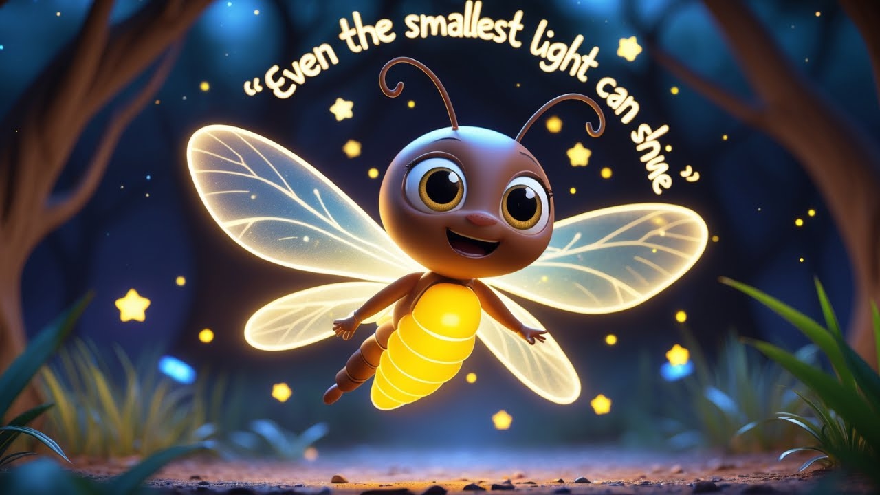 The Firefly Who Shined Bright in the Dark | Kids’ Wisdom Storytime