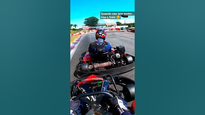 Ultrapassagem no freio - Kart Granja Viana, CPKA