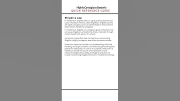 Shorts Preventing Shigella Infection Shigellosis 
