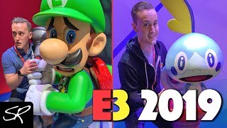 Nintendo E3 2019 Booth Tour! Pokémon Sword & Shield & Luigi's Mansion 3 | Raymond Strazdas