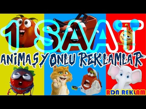 En Sevilen Animasyonlu Reklamlar 1 Saat - 2017 [Sadece Animasyonlu Reklamlardan Oluşur]