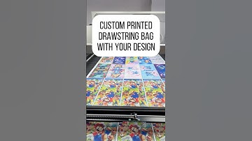 How Custom Drawstring Bags Are Made