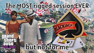 GTA Online Blackjack magic ?