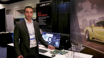 Luxoft Demonstration of Its Automotive Reference Platform Hardware