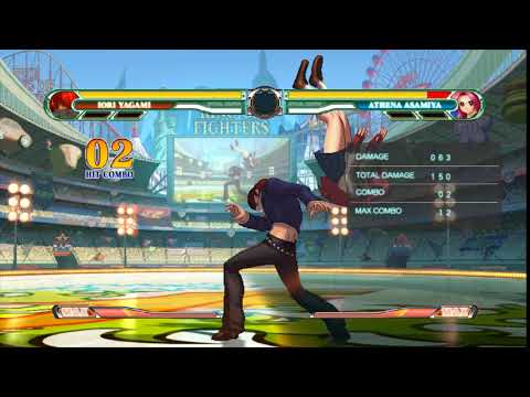 KOF XII: Iori counter hit anti-air combo