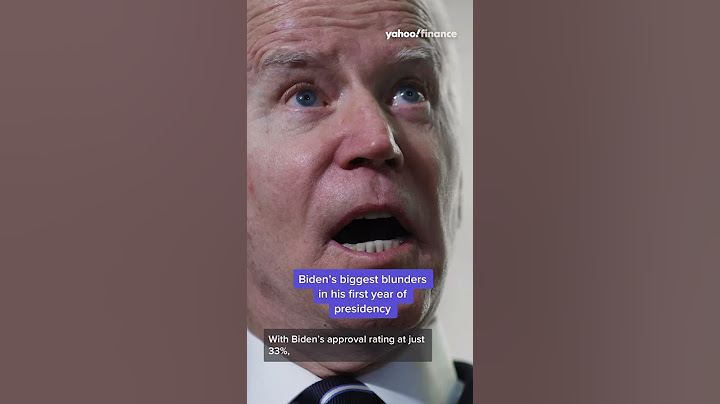 Biden's biggest blunders in his presidency so far