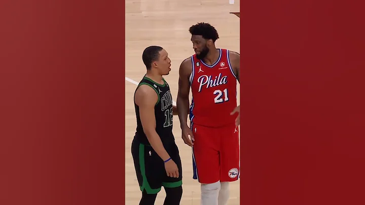 Embiid Apologises to Grant after STAMPING on his HEAD!👀 #shorts - 天天要闻
