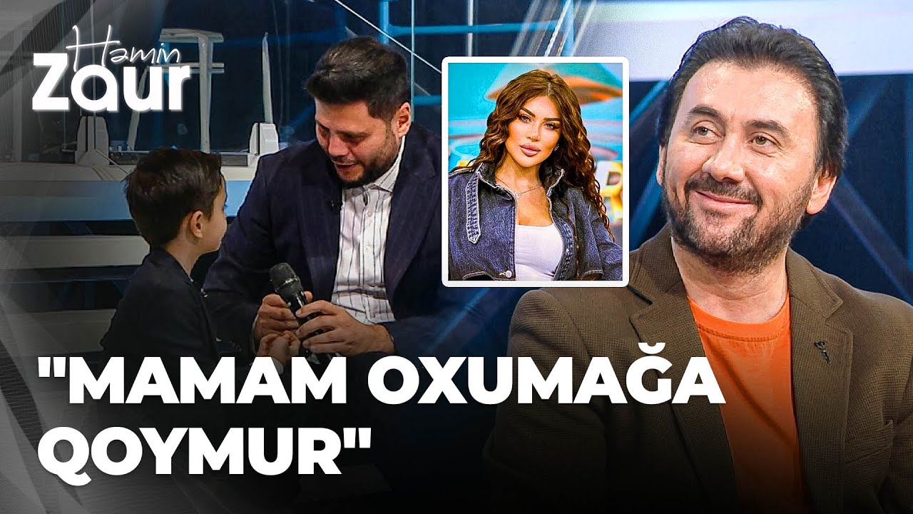 Həmin Zaur | Aqşin Fatehin oğlu studiyada | Atan Nəfəslə duet edəndə evdə söz-söhbət olur?