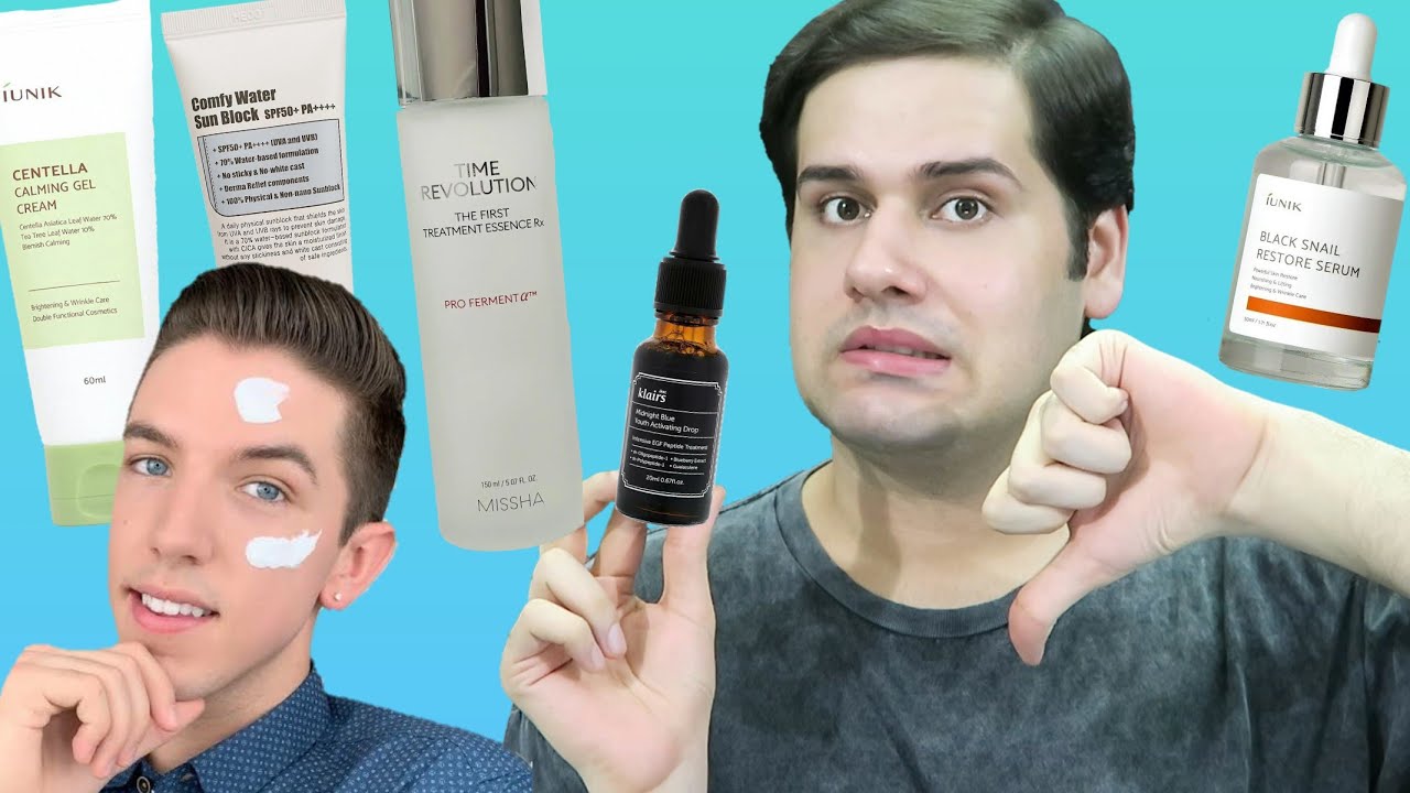 I tried Hyram skin care products (Purito, iUnik, Missha