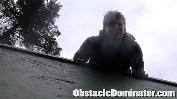How To Climb A Wall In An Obstacle Race (Blooper Outtake)