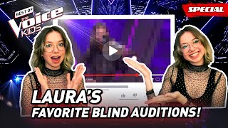 The Favorite Blind Auditions of Laura of The Voice Kids Germany 2013! ❤️