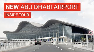 [4K] Inside the NEW Abu Dhabi Airport Terminal A (Zayed Int'l Airport)