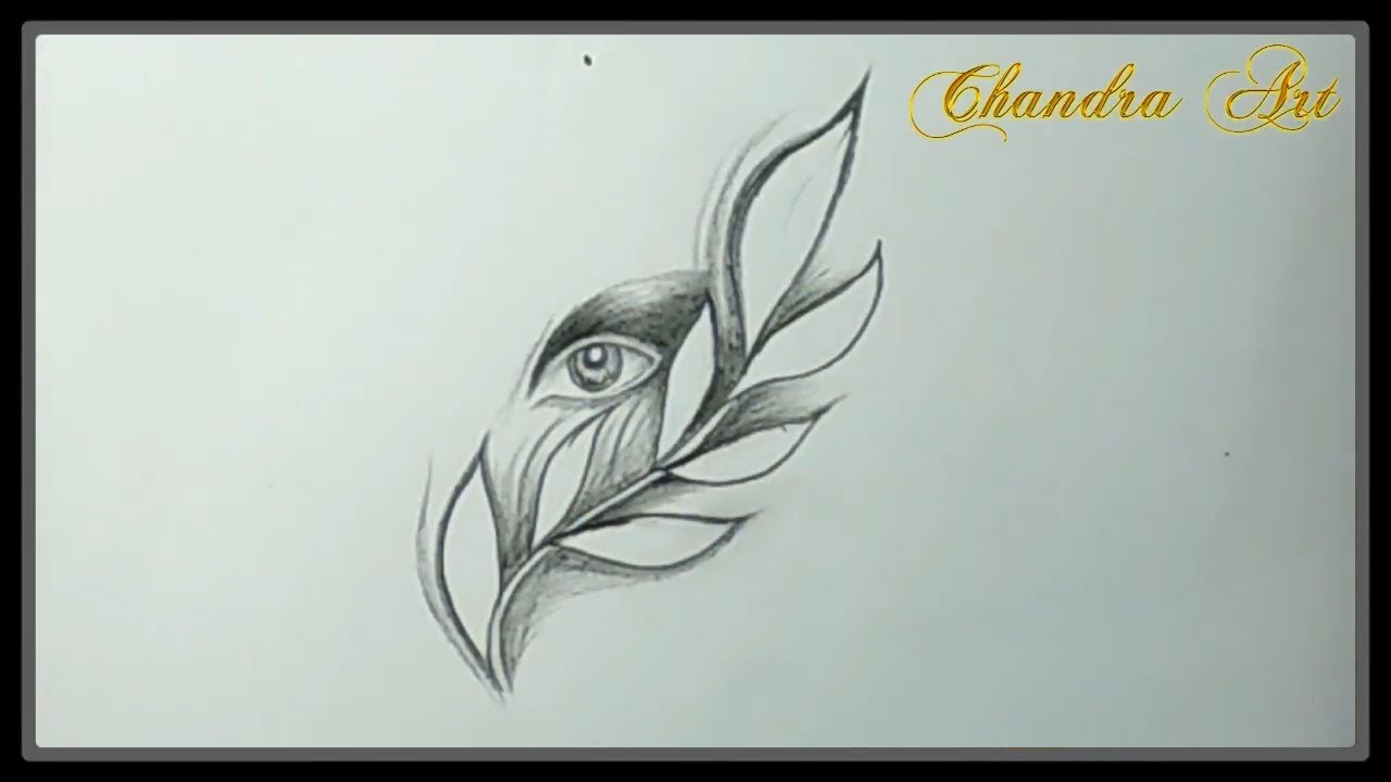 Cool Sketches - Pencil drawing Beautiful Eye #Easy - YouTube