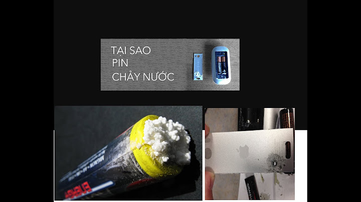 Chảy pin oxy hóa xử lý thế nào