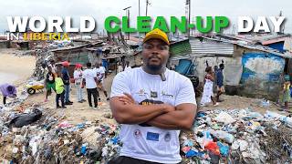 THE YOUTH ARE CLEANING LIBERIA! 🇱🇷 | World Cleanup Day in Monrovia
