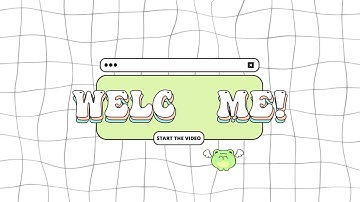 cute aesthetic Intro & Outro templates (froggy with wings) | FREE FOR USE