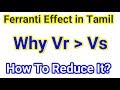 What is Ferranti Effect in Tamil