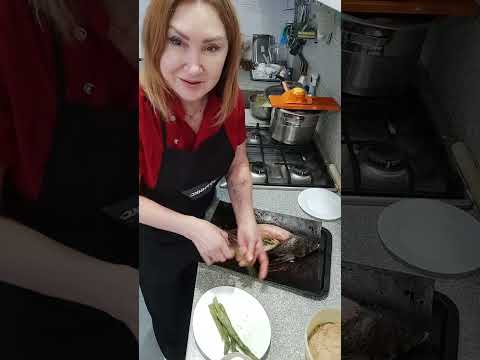 Рыба терпуг . розочки из картофеля. пирожки