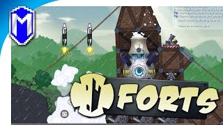 Launching The Ballistic Missiles For Europe's Oil - Let's Play Forts Campaign Gameplay Part 2