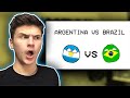 BRAZIL VS ARGENTINA ? - Why Do They Hate/Love Each other |🇬🇧UK Reaction