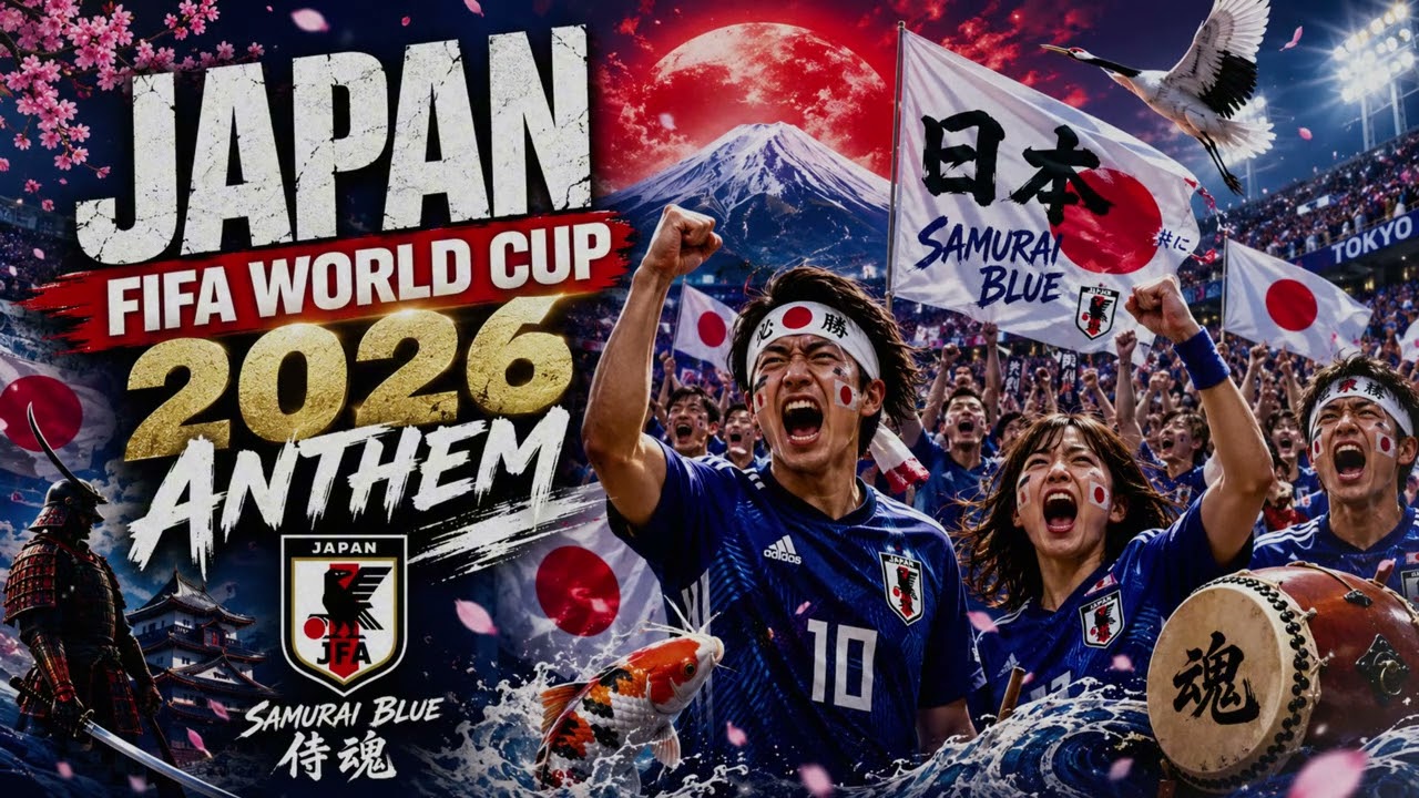 Japan World Cup 2026 Fan Anthem | Samurai Blue Official Song